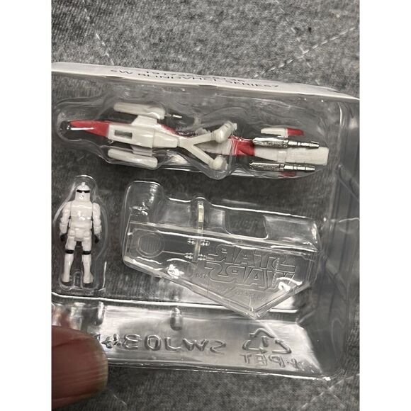 COQ Star Wars micro galaxy squadron series 6 Scout Trooper & Speeder - Picture 5 of 6